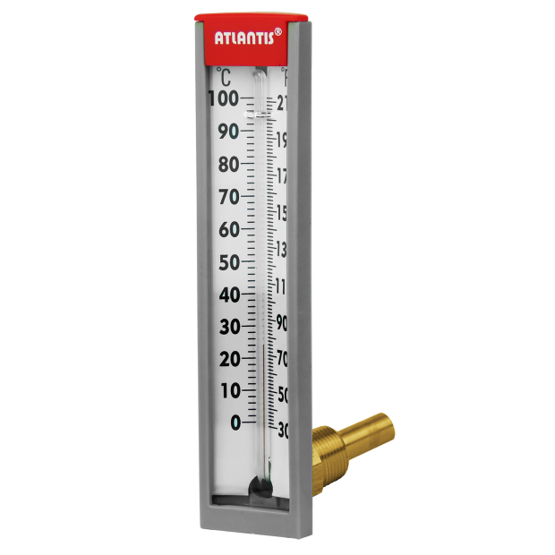 glass thermometer hot water temperature gauge